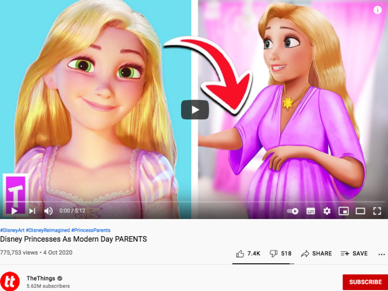 Disney Princesses As Modern Day PARENTS