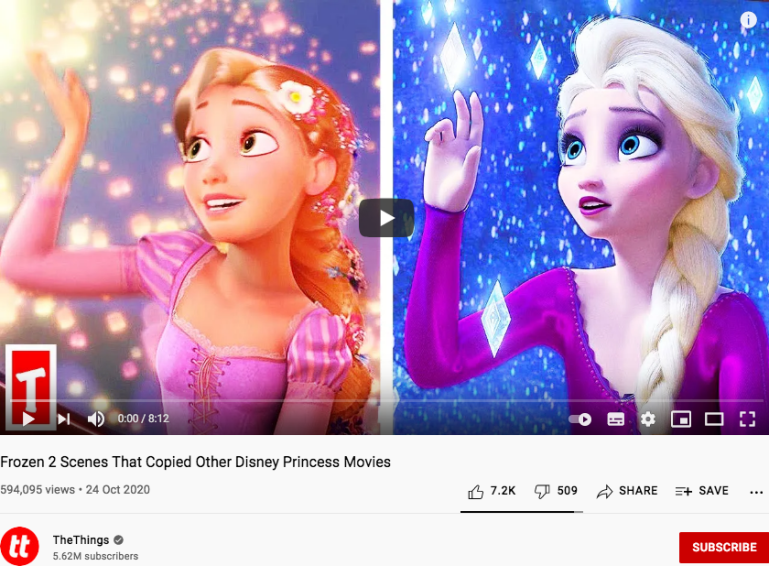 Frozen 2 Scenes That Copied Other Disney Princess Movies